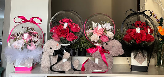 ❤️Valentine’s Day Special❤️ Pink Flowers w/ Stuffy